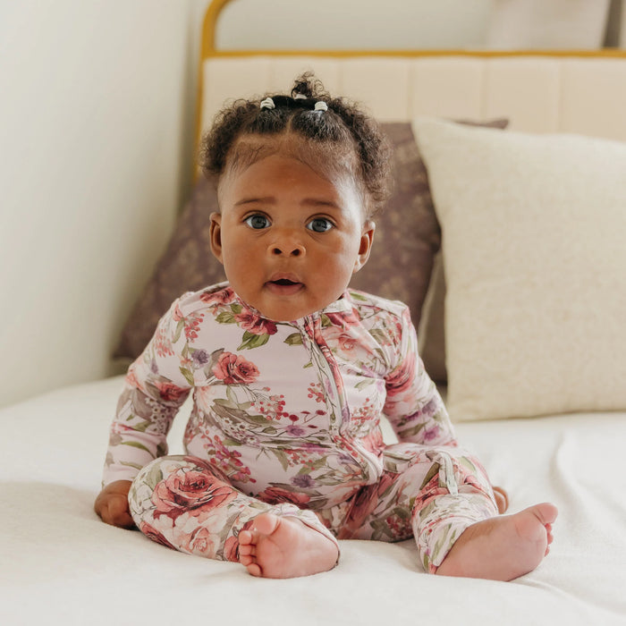 Deborah Convertible Zip-up Footie