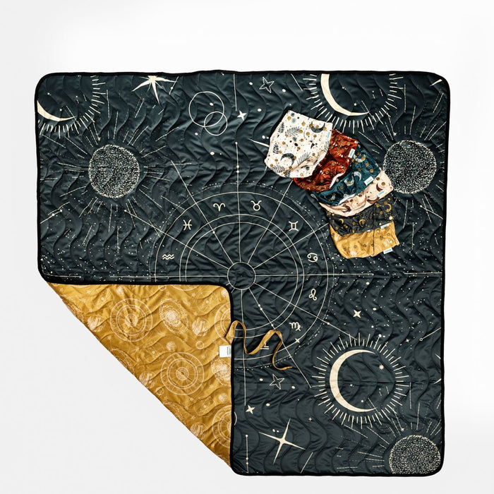 Anywhere Adventure Play Mat, Featuring Quilted Wipeable Machine Washable Fabric