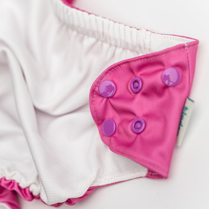 Reusable Swim Diapers with Athletic Wicking Jersey (7-60lbs)