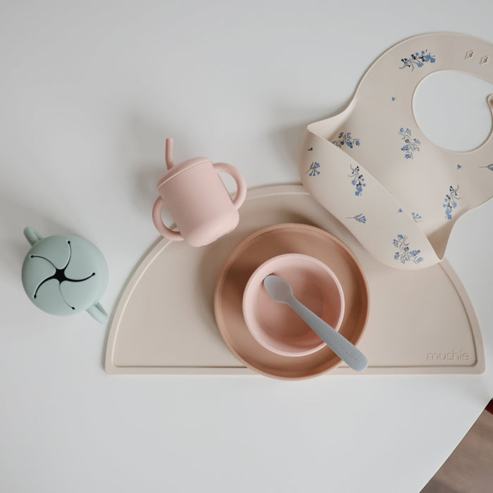 Silicone Training Cup + Straw - Nature Baby Outfitter