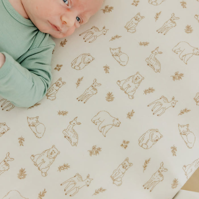 Dylan Premium Fitted Crib Sheet