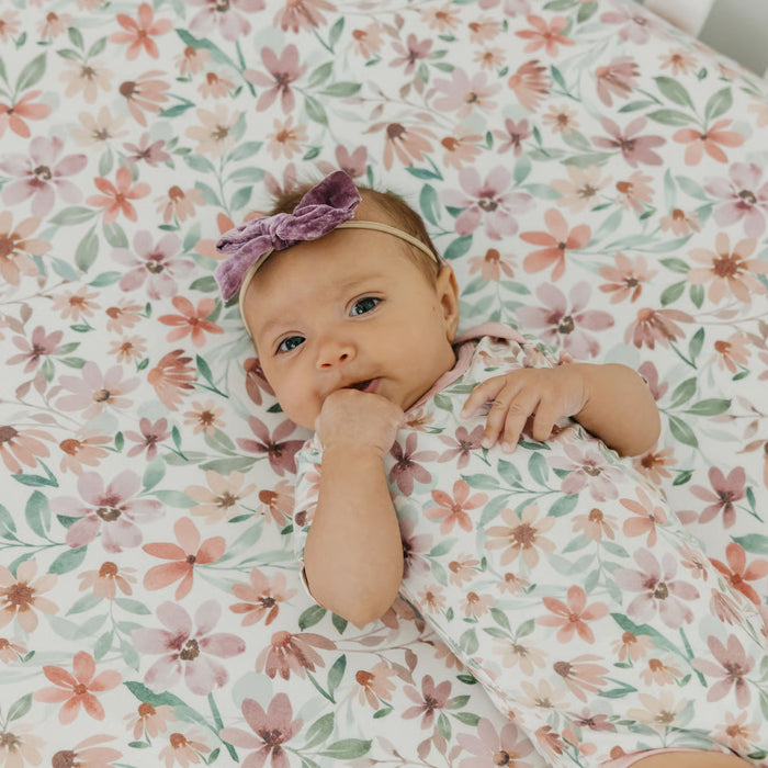 Natalie Premium Fitted Crib Sheet