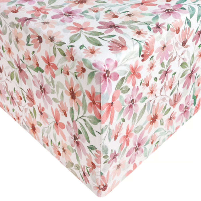 Natalie Premium Fitted Crib Sheet
