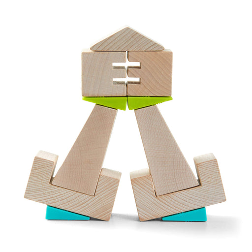 Crooked Towers Wooden Blocks - Nature Baby Outfitter