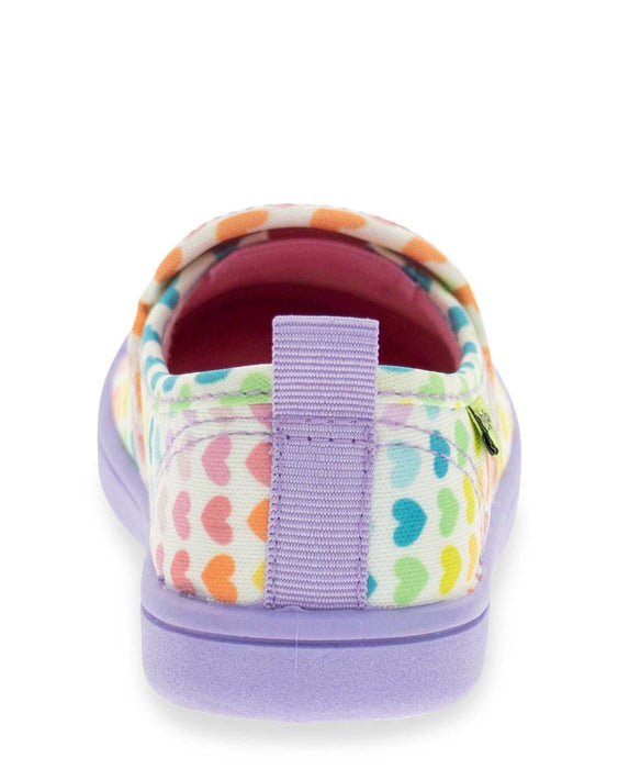 Kids Puddle Hearts Slip On - Cream: Cream