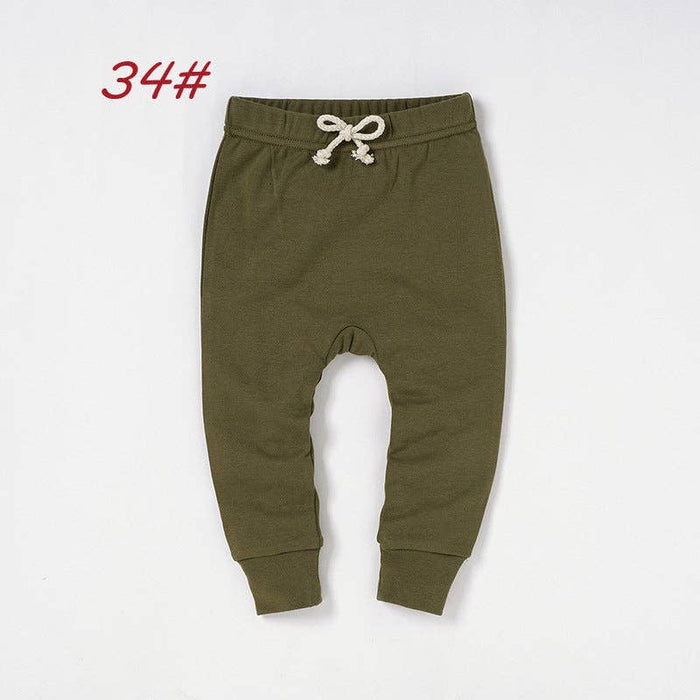 Organic Cotton Casual Long Pants