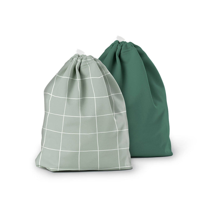 Lattice Forest Ditty Waterproof Wet Bag set