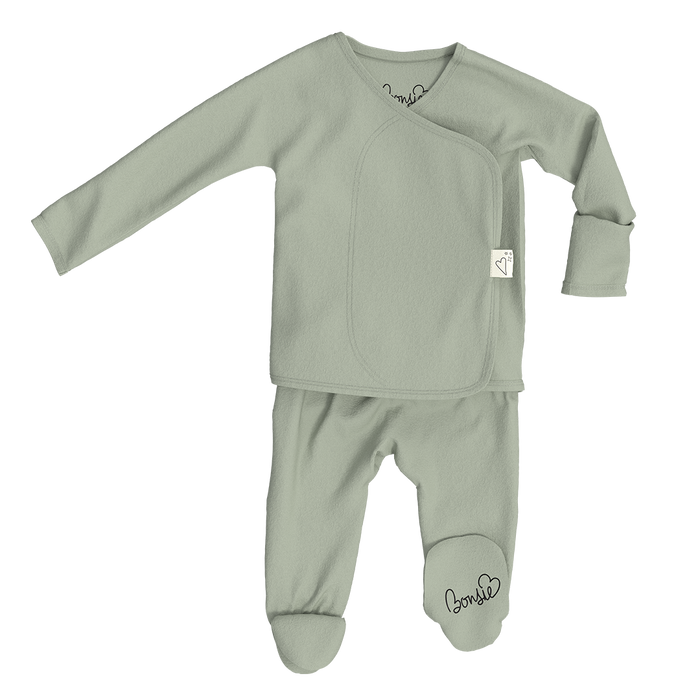 Avocado Bamboo Footie Pajamas