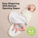 Bumble Bear 3pk Soothe Zippy Baby Swaddles 0-6 Months,Newborn Sleep Sack - Nature Baby Outfitter