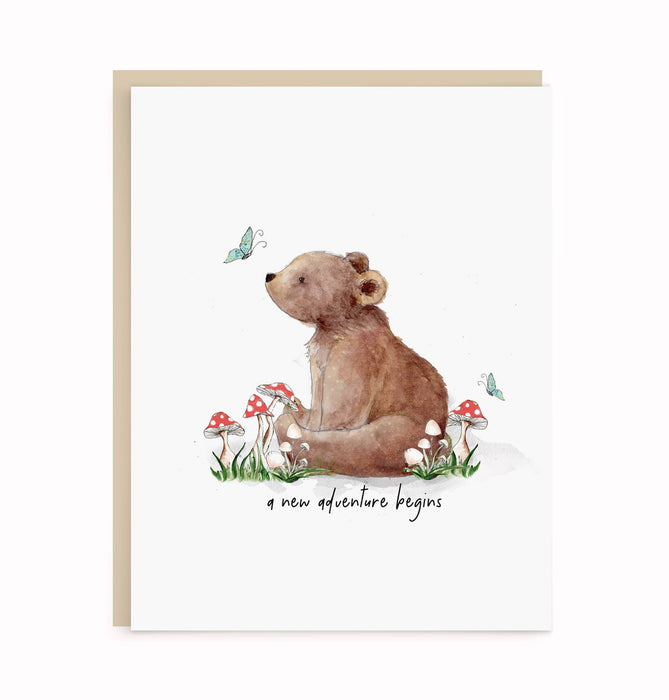New Baby Bear Card | Baby Shower | Congratulations
