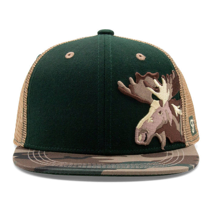 Kids Moose Flat Bill Hat