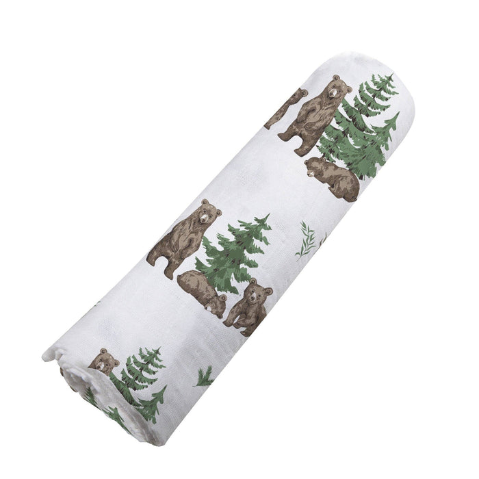 Wilderness Bear Bamboo Swaddle