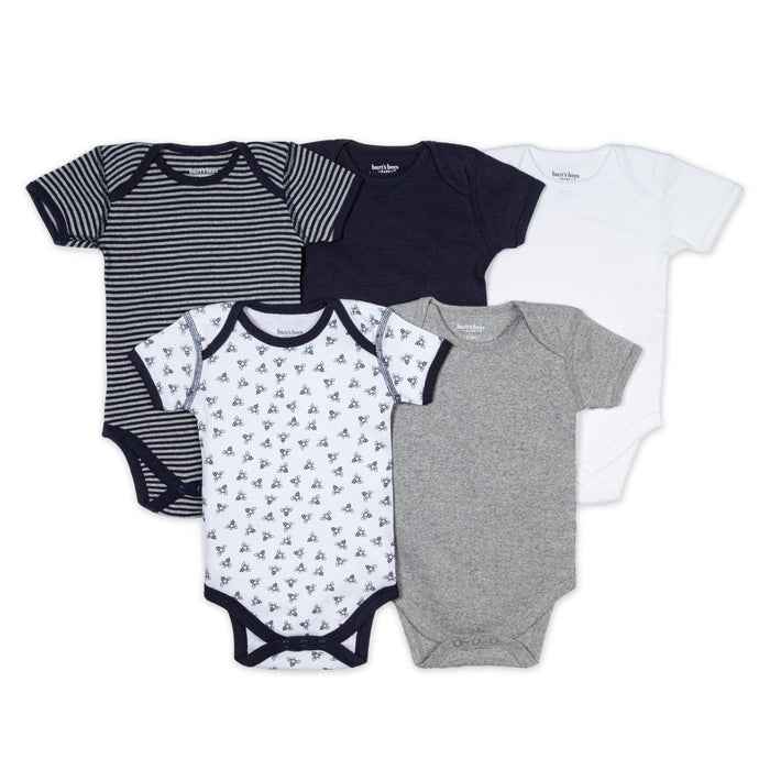 Set of 5 Short Sleeve Bodysuits