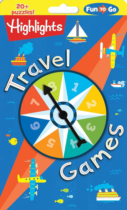 Travel Games Puzzle Book