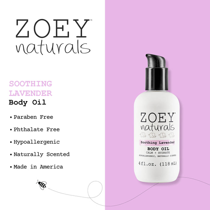 Soothing Lavender Body Oil - 4oz