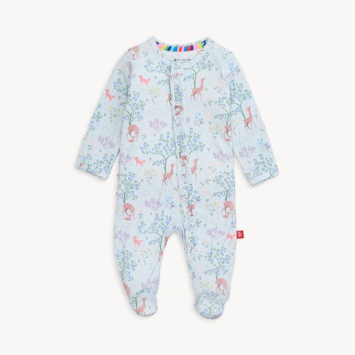 Love You Deerly Magnetic Footie Pajamas