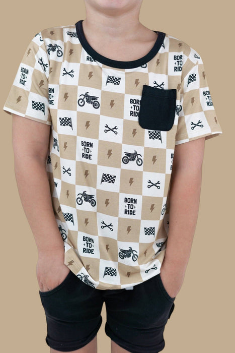 Born To Ride Dream Pocket Tee