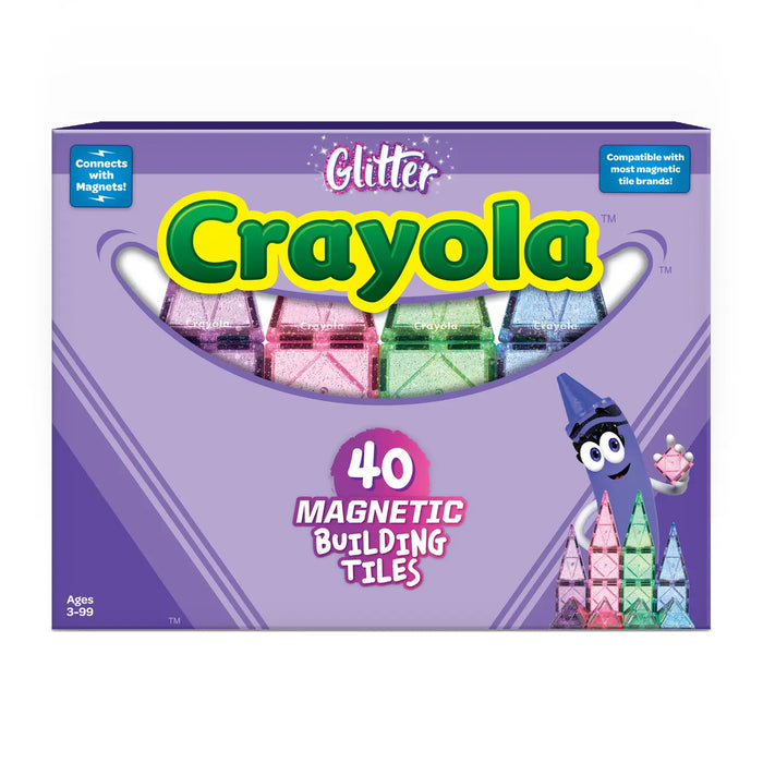Glitter Crayola Magnetic Tiles