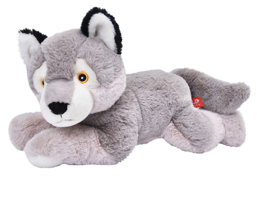 Ecokins Wolf Stuffed Animal 12"