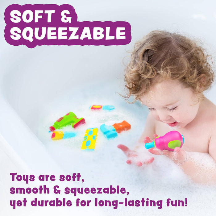 Tools Mold Free Bath Toys, 6 Pack