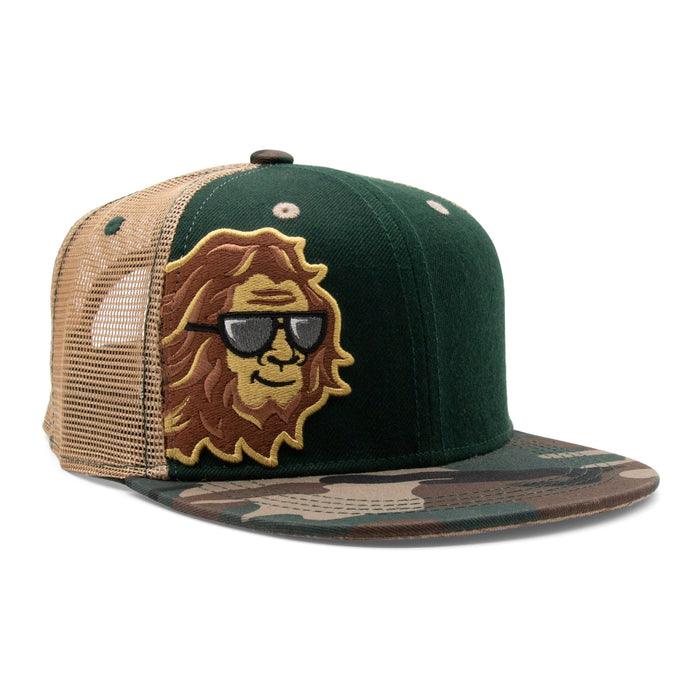Kids Bigfoot Flat Bill Hat