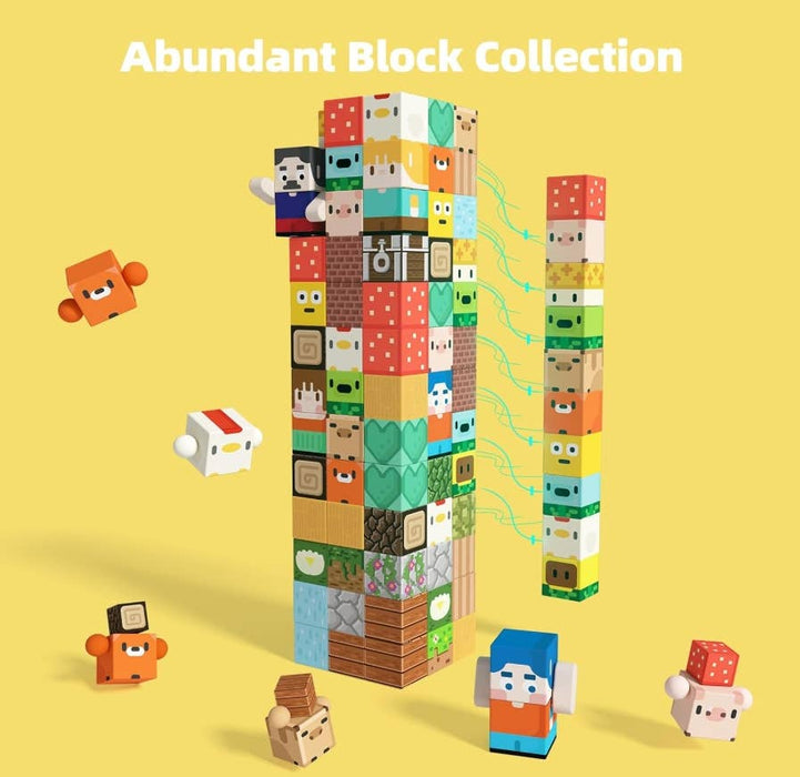 Hilltop Hamlet - 100pcsMagnetic Blocks