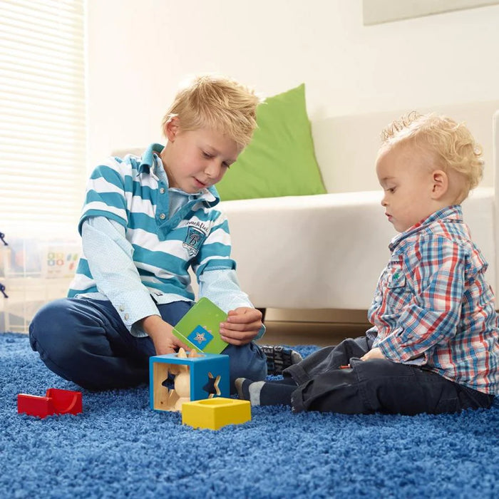 Bunny Peek-a-Boo Wooden STEM Building Game