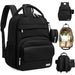 Trendy Black Jumbo Play Diaper Bag Backpack, Baby Bag with Changing Pad - Nature Baby Outfitter