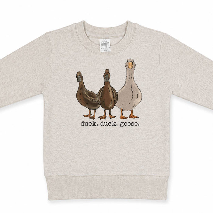 "Duck Duck Goose" Fleece Lined Kids Farm Clothing