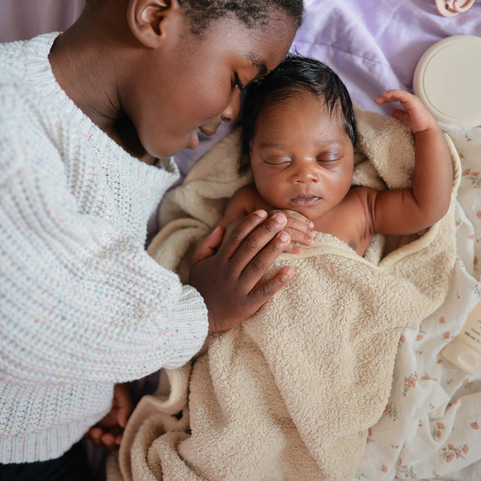 Organic Cotton Baby Hooded Towel - Nature Baby Outfitter