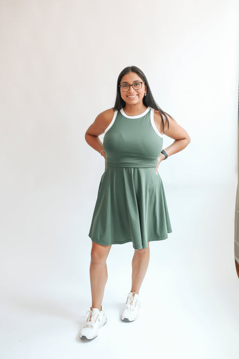 The Courtside Nursing Tennis Dress – Breastfeeding Friendly - Nature Baby Outfitter