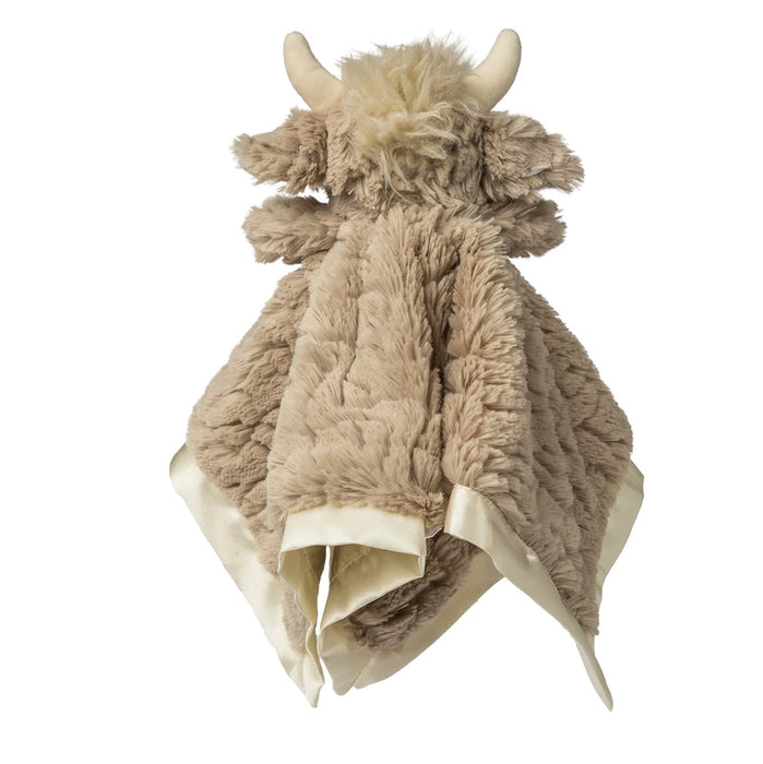 Highland Cow Putty Nursery Character Blanket