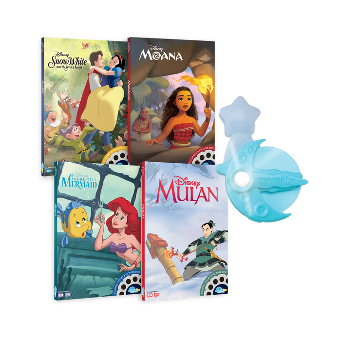 Disney Princess 4-Story Starter Pack with Projector