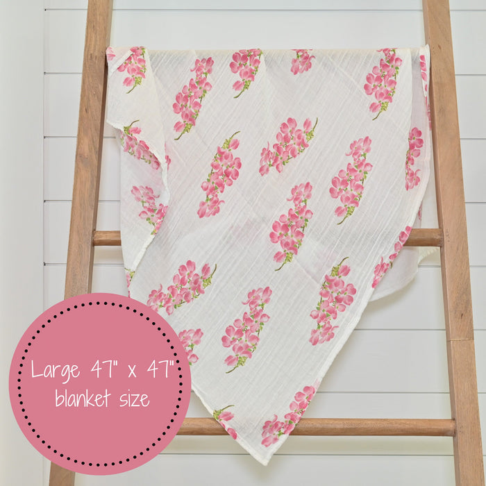 Dogwoods In Bloom Swaddle Blanket
