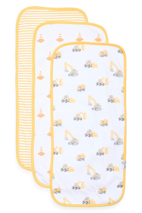 Dozer Burp Cloth Set