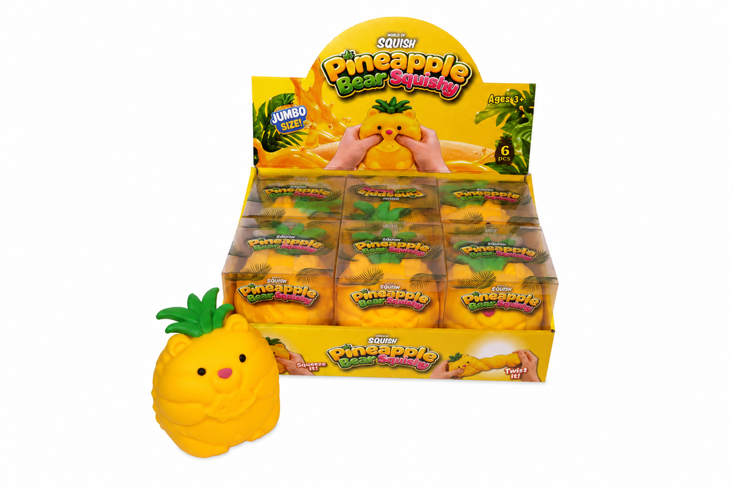 Giant Squishy Pineapple Bear - World of Squish
