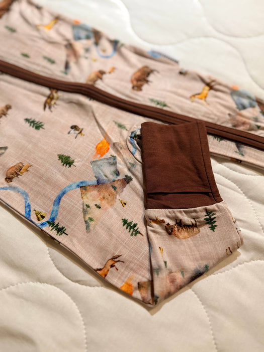 Prairie Run - Convertible Zipper Romper