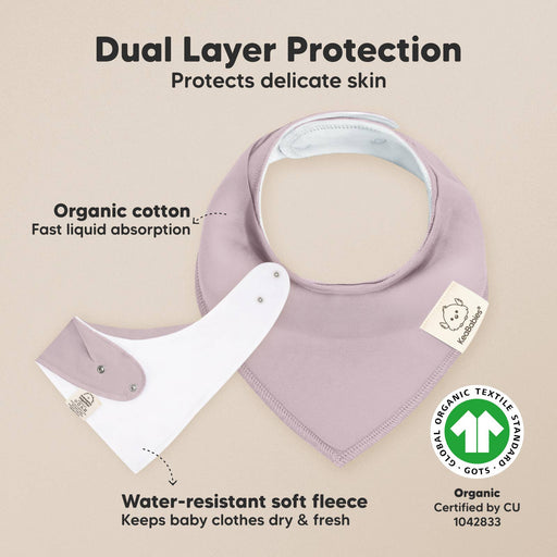 Embrace 8-pack Baby Bandana Bibs for Boys and Girls - Nature Baby Outfitter