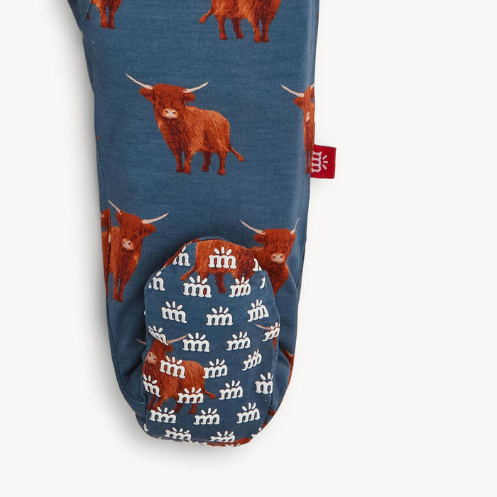 Word to your Herd Magnetic Footie Pajamas