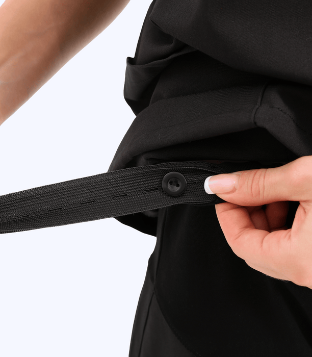 Gray Maternity Jogger Scrubs Pants