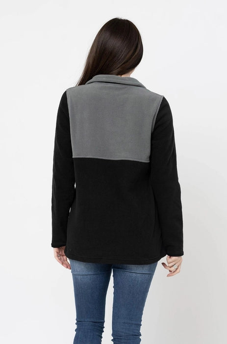 Black Fleece Nursing Jacket