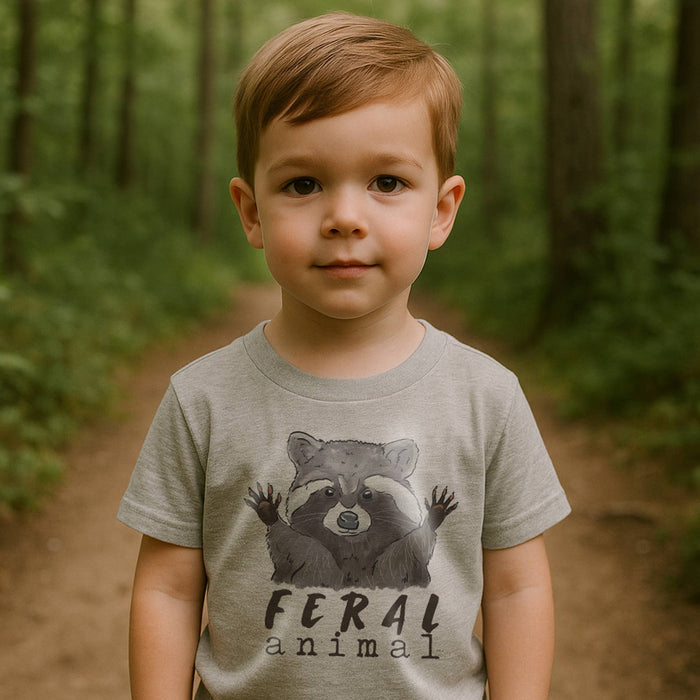 "Feral Animal" Raccoon Tee - Nature Baby Outfitter