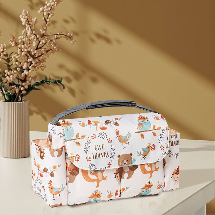 Multi-Functional Waterproof Baby Stroller Organizer Bag
