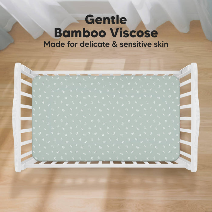 Prairie KeaBabies 2-Pack Isla Fitted Crib Sheet - Nature Baby Outfitter