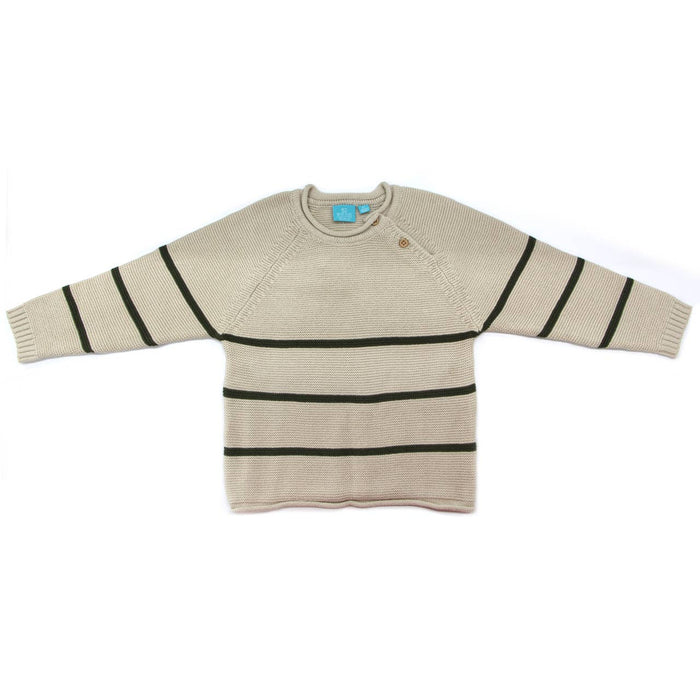 Jordan Olive Striped Sweater