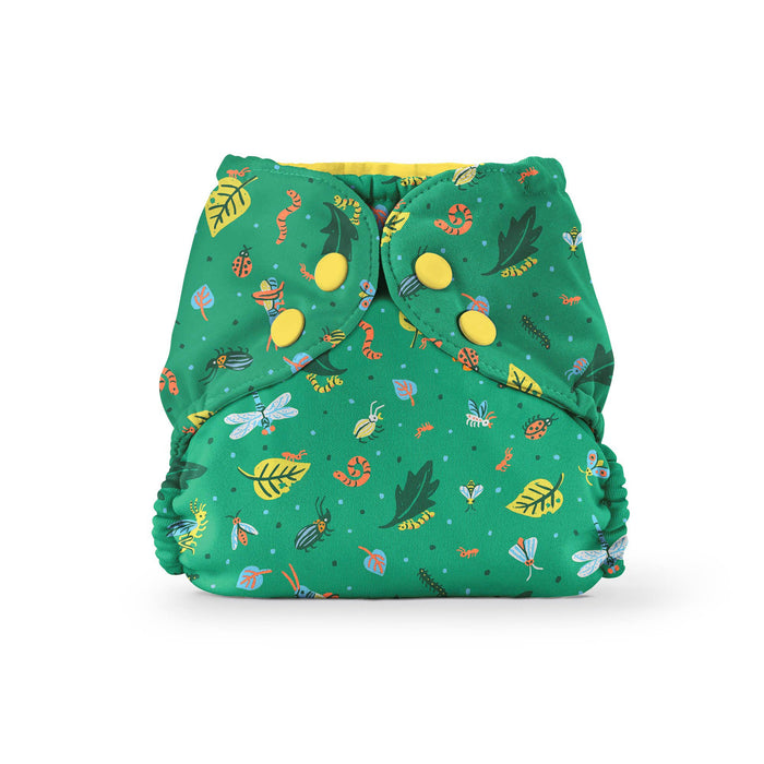 Forest Outer diaper cover (+ Swim Diaper): Size 2 (18-35 lbs)