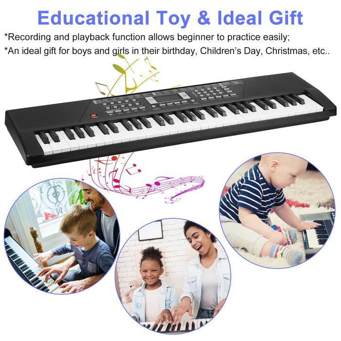 GBruno 61 Keys Digital Music Keyboard