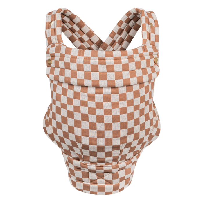 Mocha Check - The Monarch Carrier