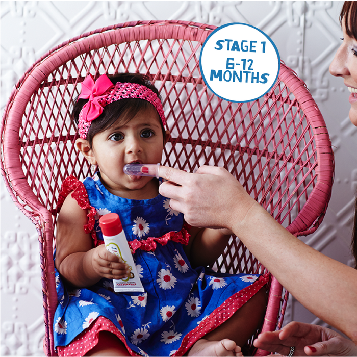 Jack N' Jill Stage 1 Silicone Finger Brush - 2 Pack