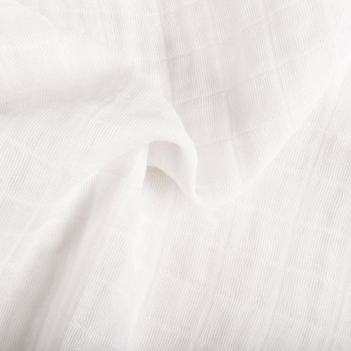 T29433,Babyletto,Plain White Muslin All-Stages Midi Crib Sheet in GOTS Certified Organic Cotton
